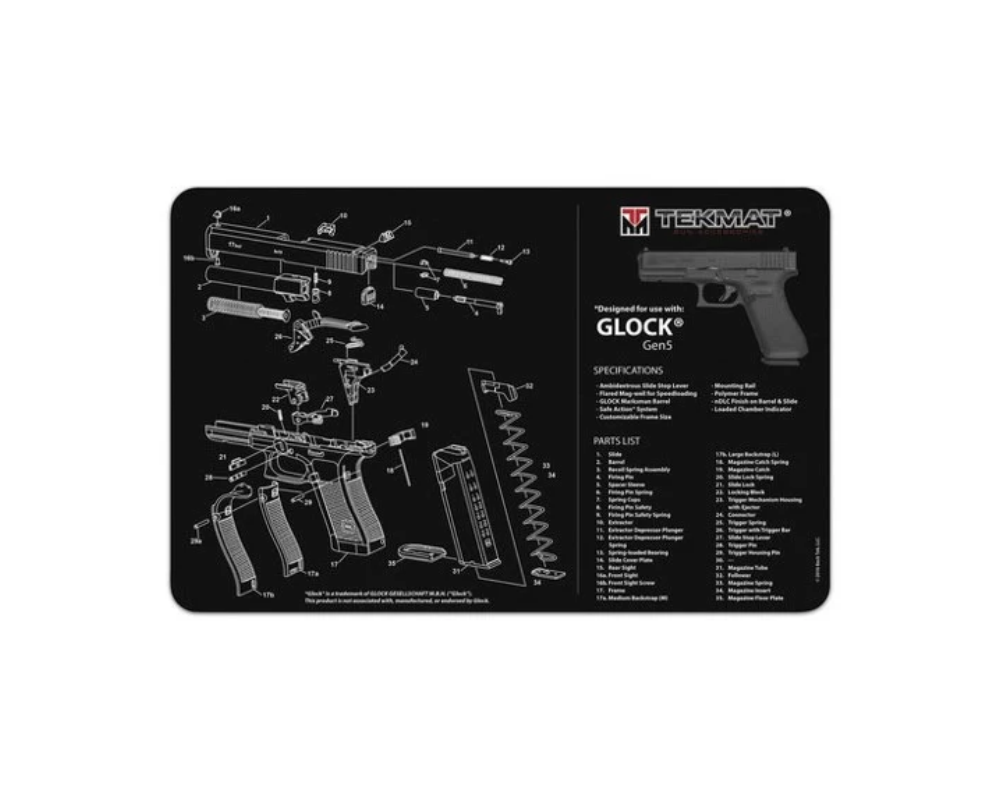 Glock Gen 5 Cleaning mat