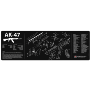 TekMat AK47 cleaning mat with AK-47 schematic diagram
